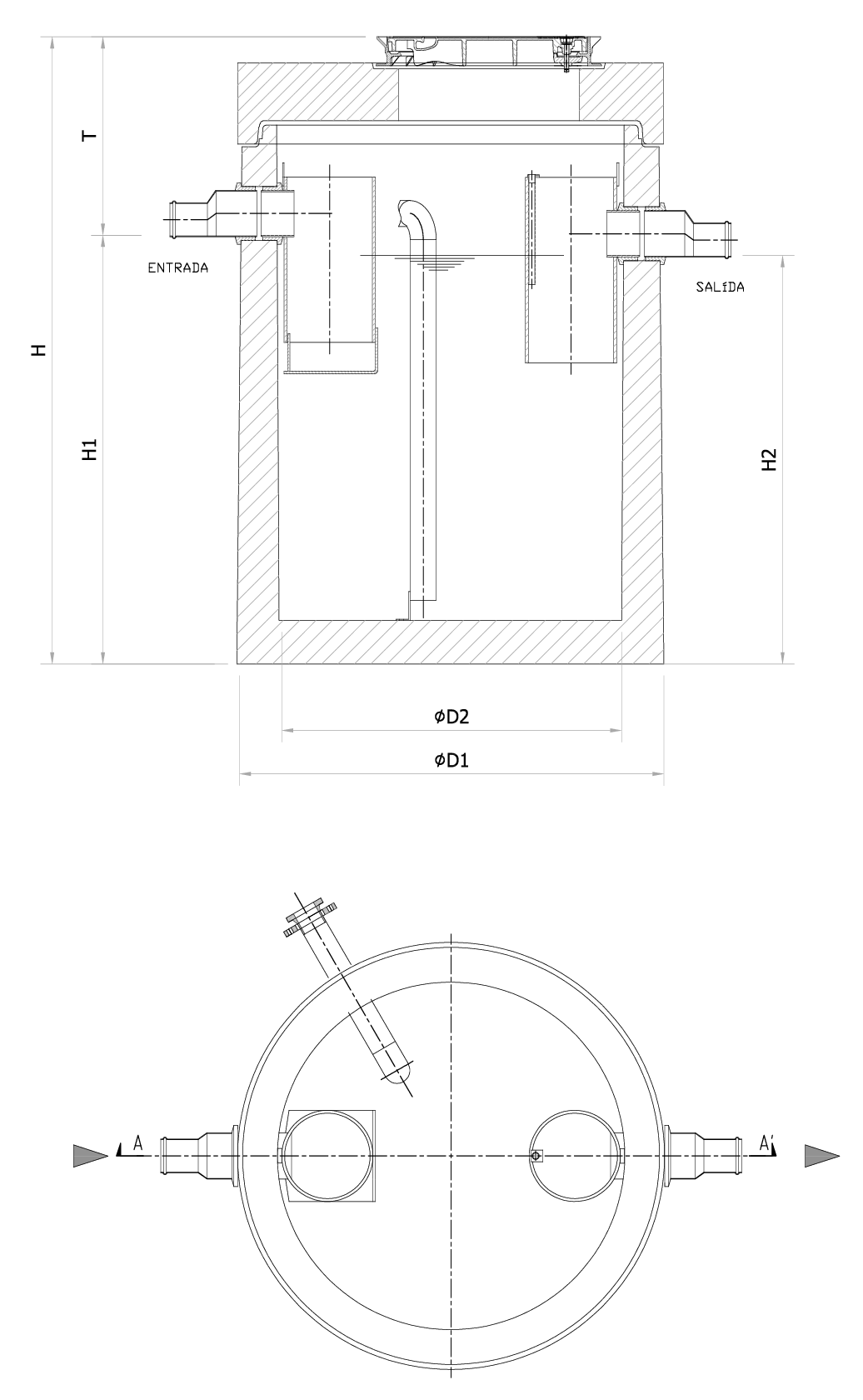 ESQUEMA TECNICO SEP GRASAS LIPUMAX C-CONJUNTO-FIJA