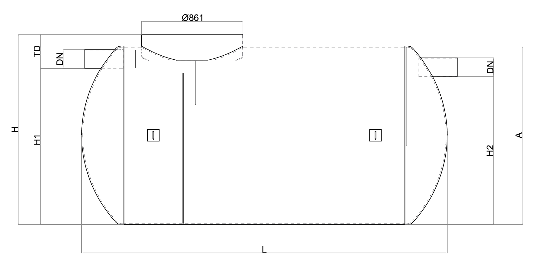 Esquema Tecnico generico Lipumax NS 2-10