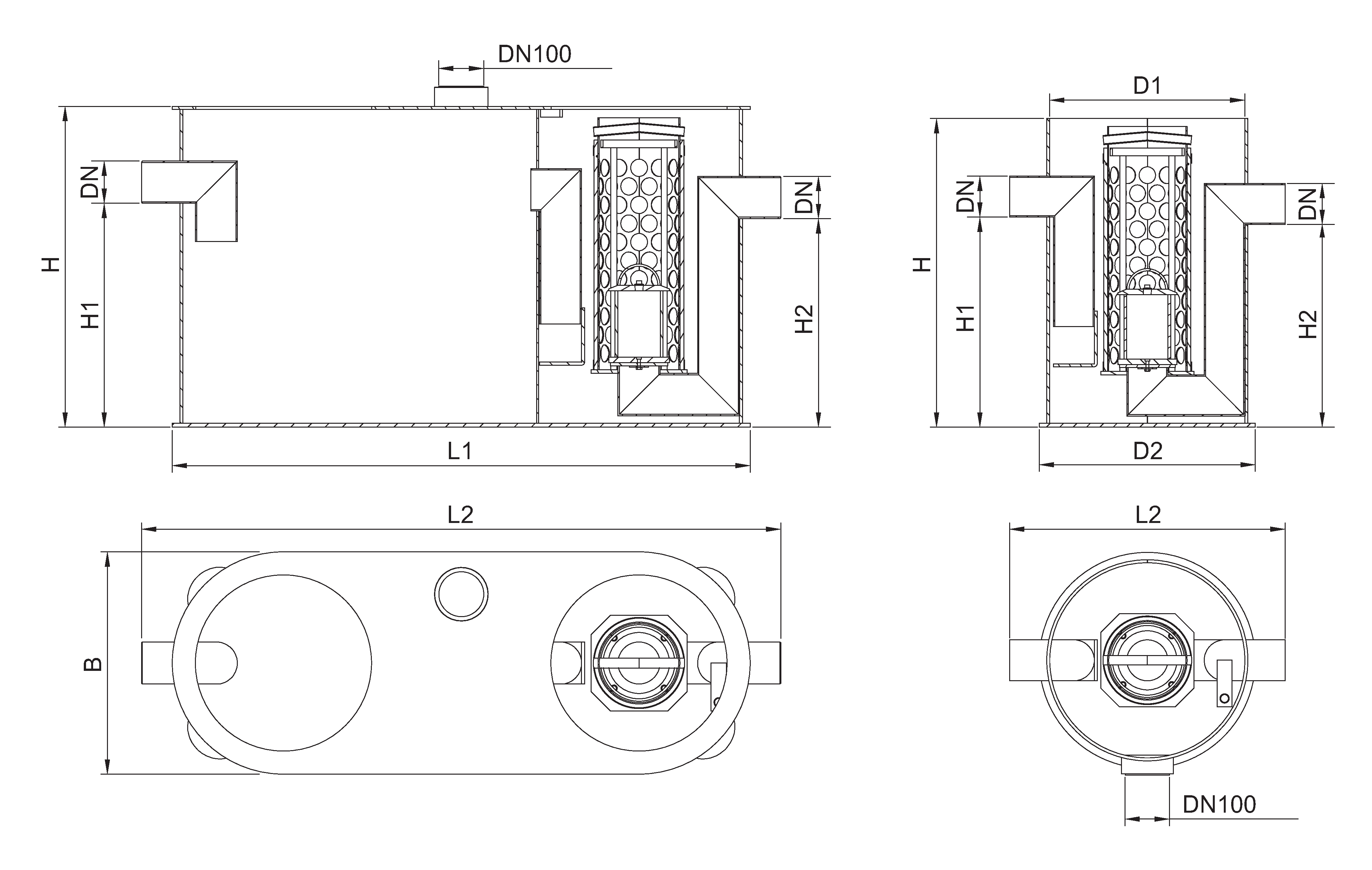 Esquema tecnico generico Coalisator