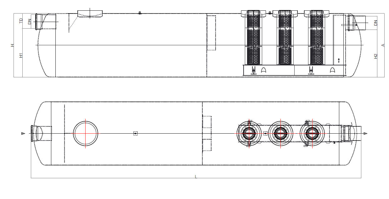 ESQUEMA TECNIGO GENERICO OLEOPATOR G H NS200 CONTAINER